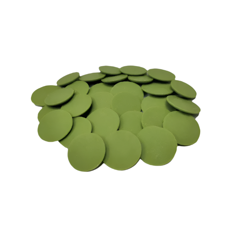 Real Chocolate Callets (Pistachio)